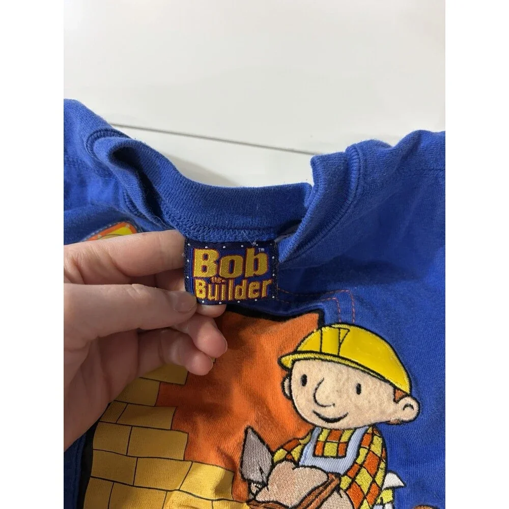 Vintage Bob the Builder 2-Piece Graphic T-Shirt & Shorts Set 6-9 Months